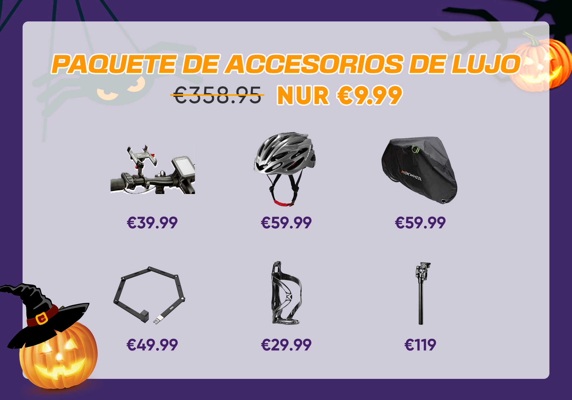 Oferta exclusiva para cualquier bicicleta eléctrica